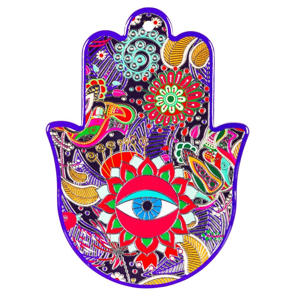 Benjamin International - Wholesale Wall Accent - CERAMIC HAMSA WALL DECOR2