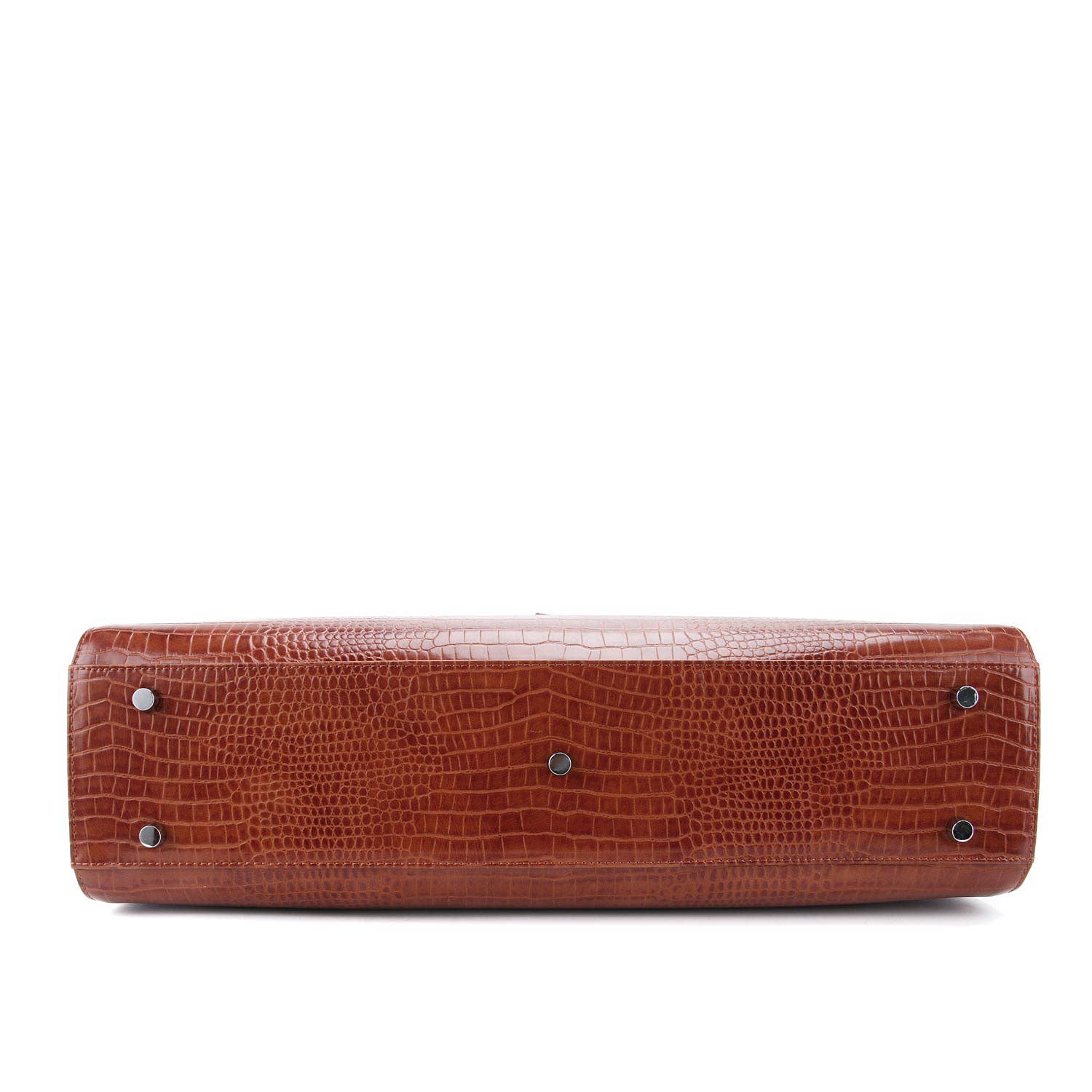 Socha - Venta al por mayor Bolsa de portátil - Mujer - Bolso para ordenador portátil/bolsa de negocios para mujer - punta plateada marrón 15 pulgadas6