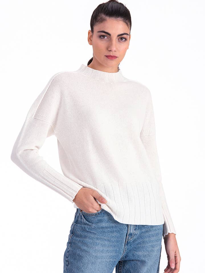 Lupetto Manica A Martello In Maglia Rasata per la vendita all'ingrosso da parte di BIOGRAFIE