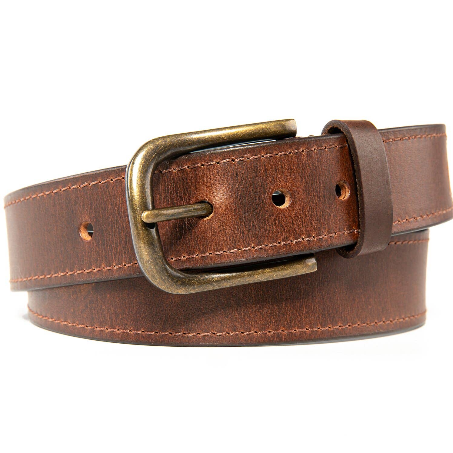 Fabio Valenti - Vente Ceinture – homme - Ceinture en cuir véritable pour homme-LA20906
