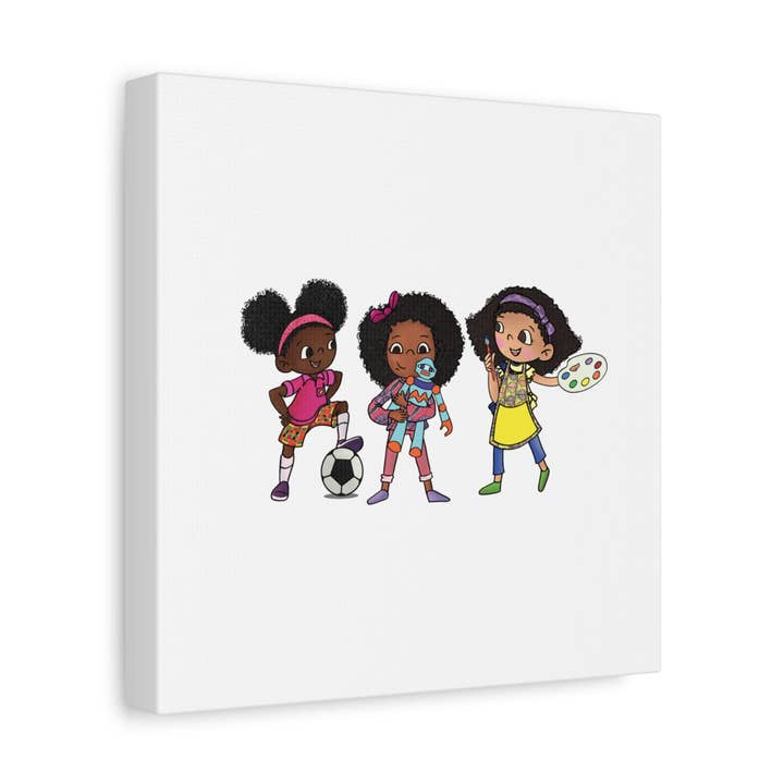 Ikuzi Dolls - Wholesale Art Print - Kids & Baby - Kids' Canvas Wall Art - Playful Characters for Creative Spaces213