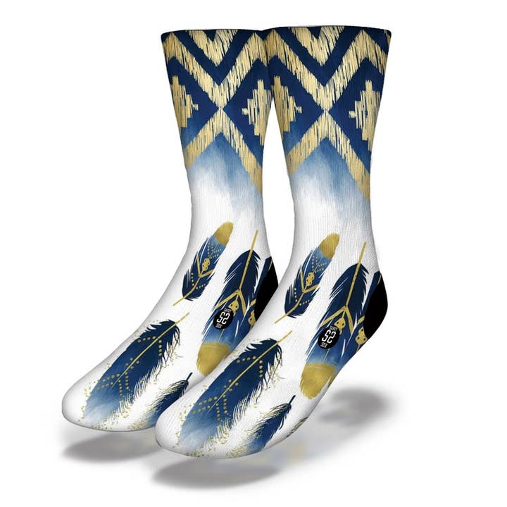 Dream Catcher Feathers Socks for wholesale by Savvy Sox
