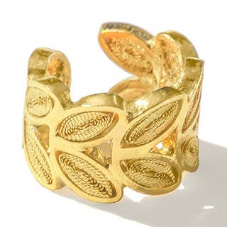 LAUREL EAR CUFF for wholesale by OH VOILA JEWELRY
