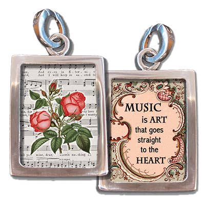 La musique est un art pour la vente par Pick Up Sticks Jewelry Company