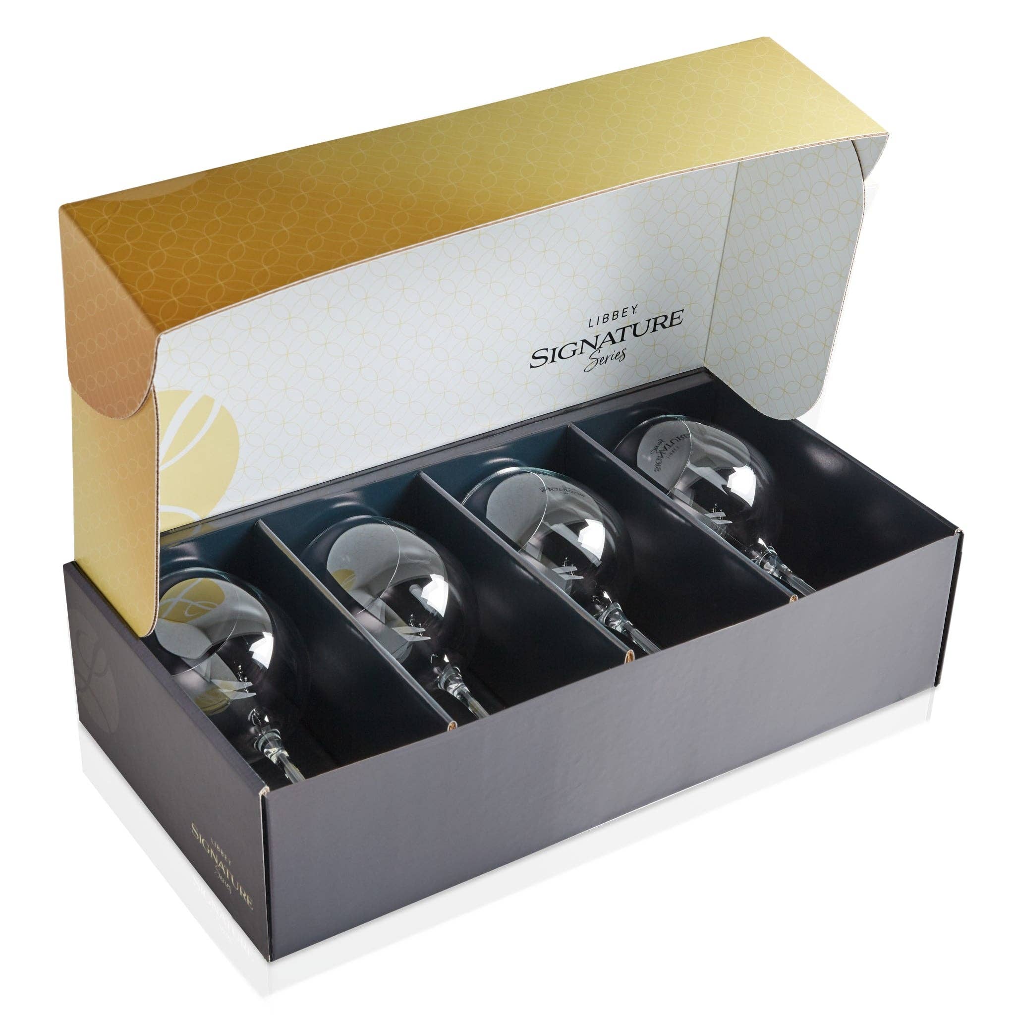 Libbey - Wholesale Wine Glass - Libbey Signature Kentfield Balloon Red Wine Gift Set of 4, 24 ounce5