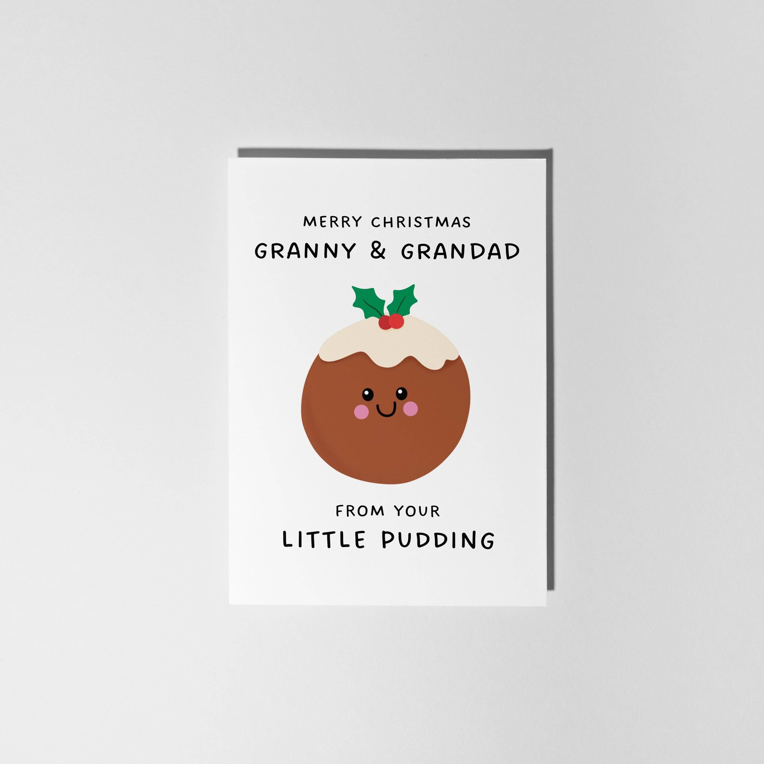 PulpKo – wholesale Julkort – God Jul Farmor & Farfar Från Er Lilla Pudding4