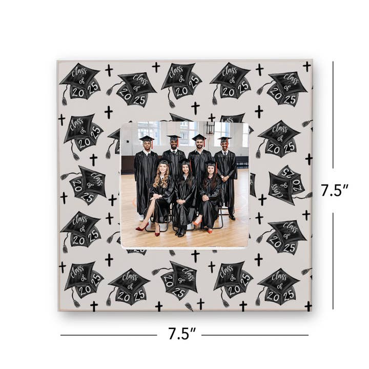 Clairmont & Co - Wholesale Picture Frame - Graduation Picture Frame-Grad Cap Class of 20256