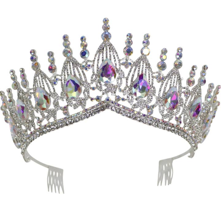 TAPA fashion - Wholesale Tiara - Women's - Crystal Tiara Crown HT0951. (1PC)12