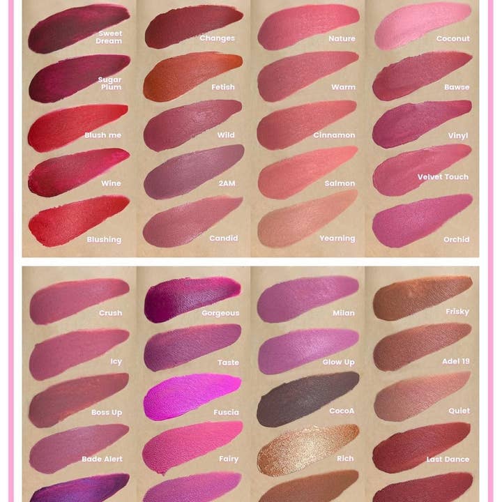 Deegoddesspalace LLC. - Wholesale Lipstick Set - 50pcs Private Label Lipstick Kit (Premium Quality)