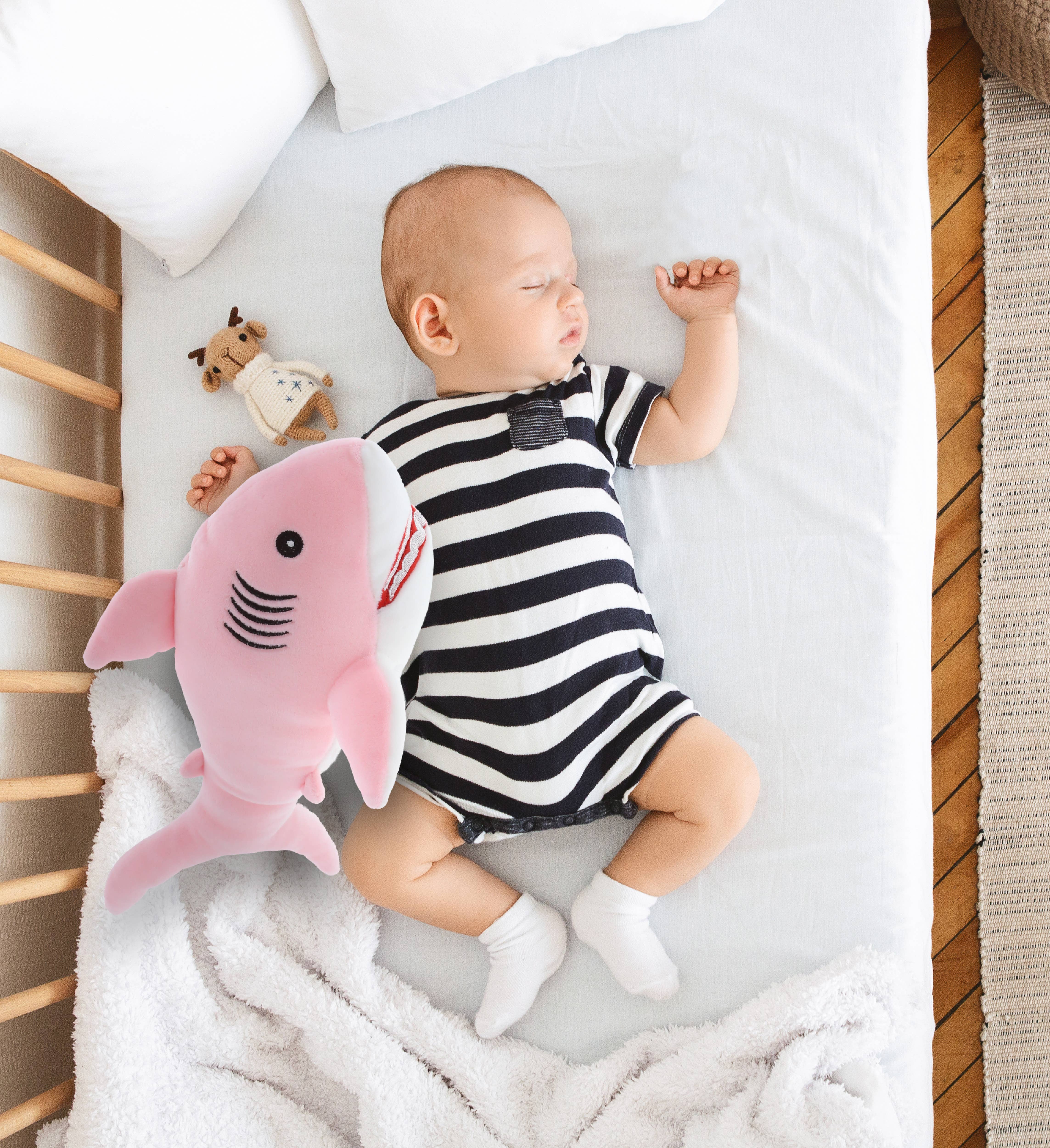 Cota Global – wholesale Stuffed/plush toy – Kids & baby – Baby Soft Plush - Pink Shark5