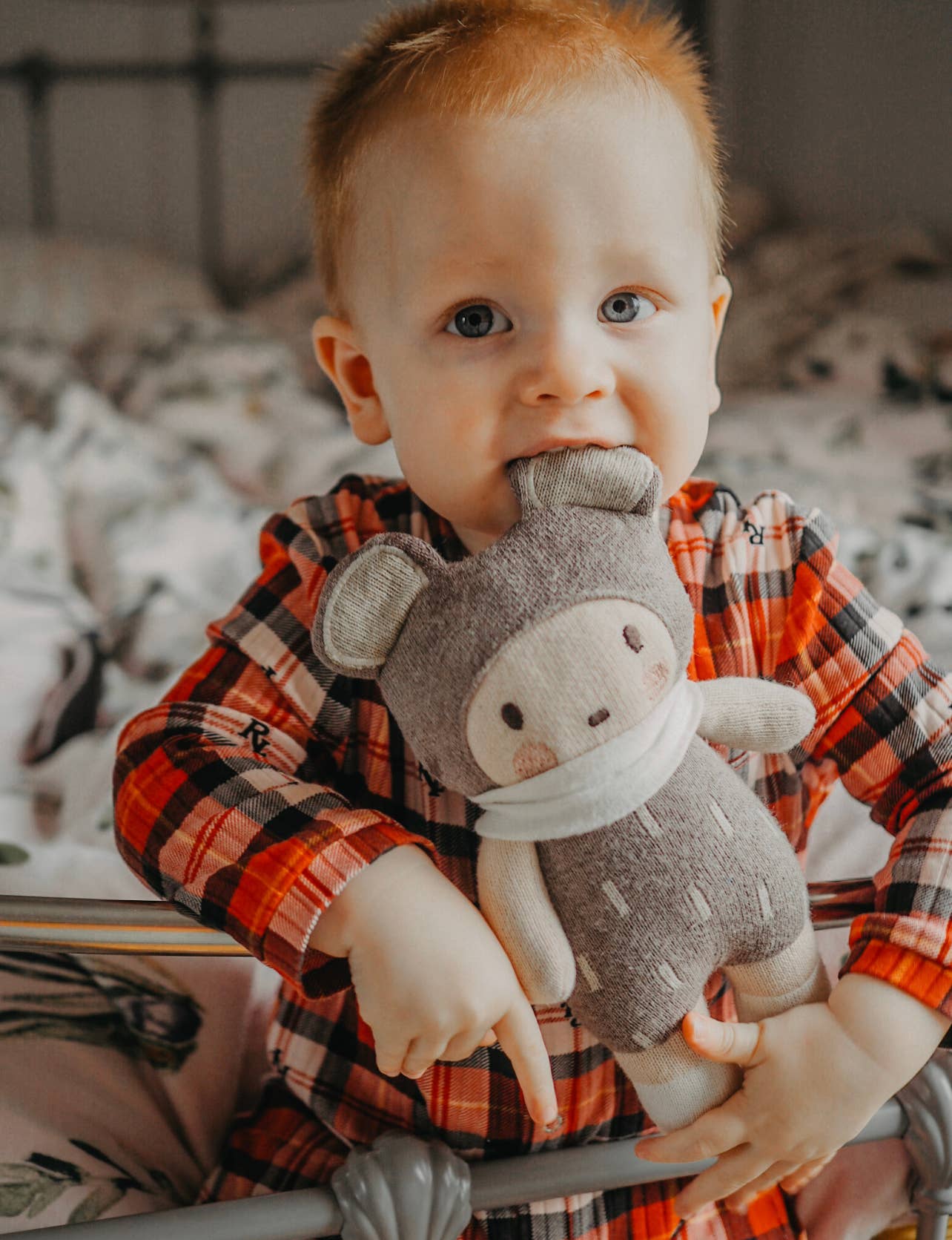 Threadbear Design Int. - Wholesale Stuffed/Plush Toy - Kids & Baby - Baby Beau knitted doll in a gift box6