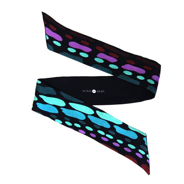 Pañuelo Eyesee Twilly - Sarga de seda para venta al por mayor de Sunzi