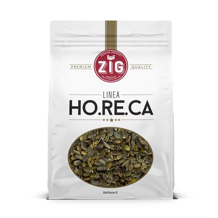 ZIG Horeca - Semi Di Zucca Sgusciati 1kg per la vendita all'ingrosso da parte di Zenone Iozzino srl