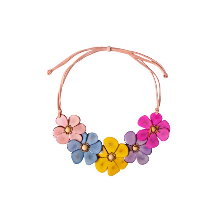 Organic Tagua Jewelry - Wholesale Choker/Collar - Rosalia Necklace