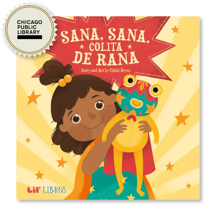 Lil' Libros ~ Bilingual Children's Books & Games - Wholesale Book - Kids - Sana, sana, colita de rana (Bilingual: English and Spanish)