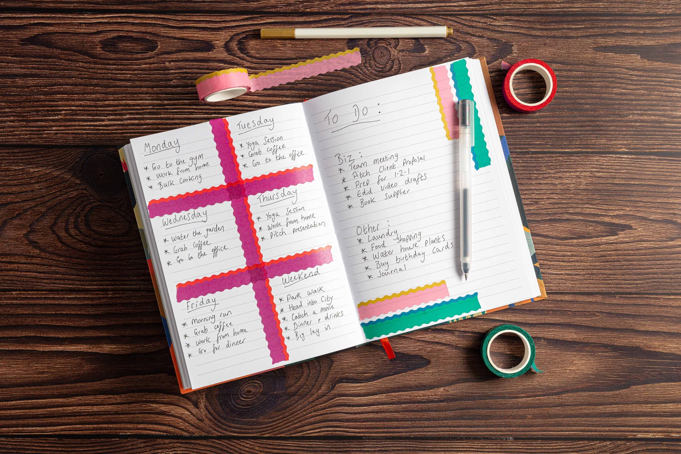 Sunny Beast - Wholesale Washi Tape - Wavy Washi Tape7