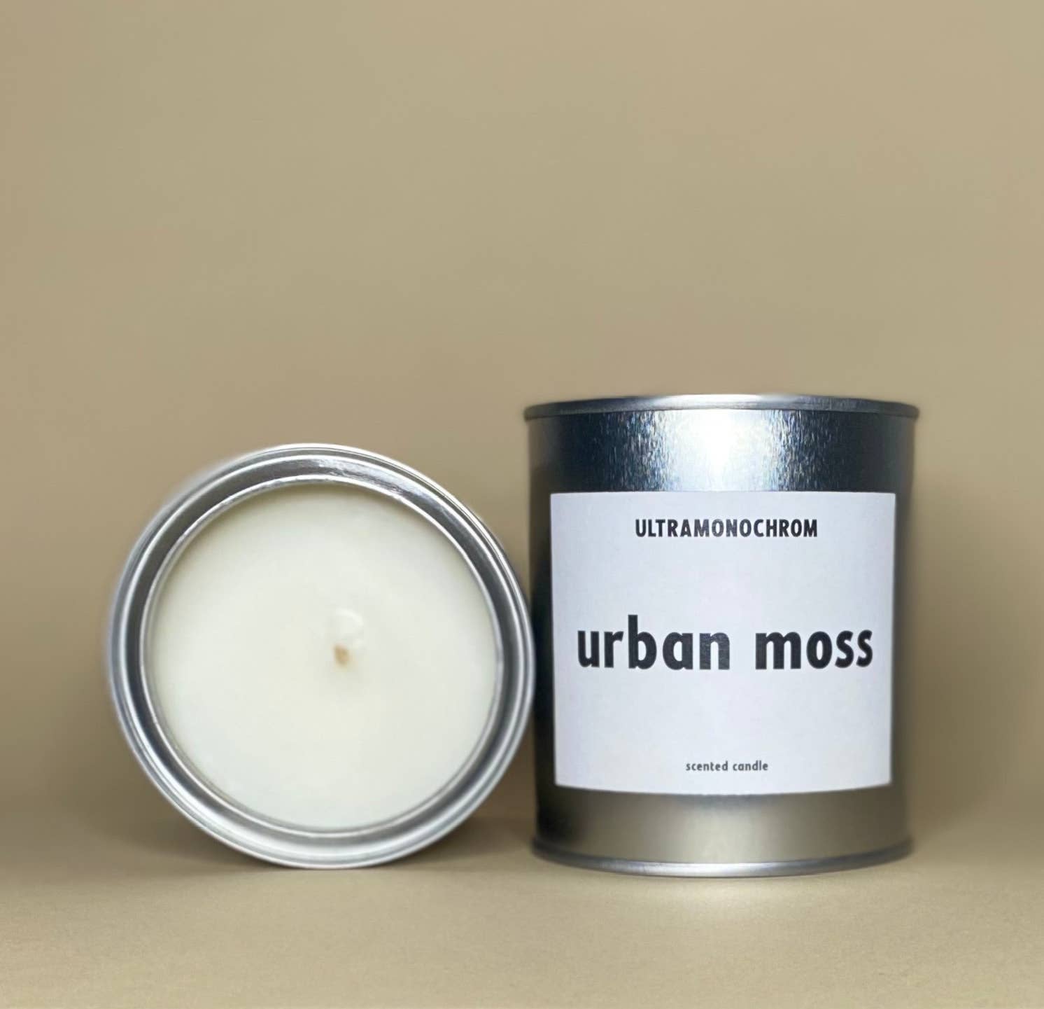 ULTRAMONOCHROM - Vendita all'ingrosso Candela in vasetto - Candela profumata Urban Moss0