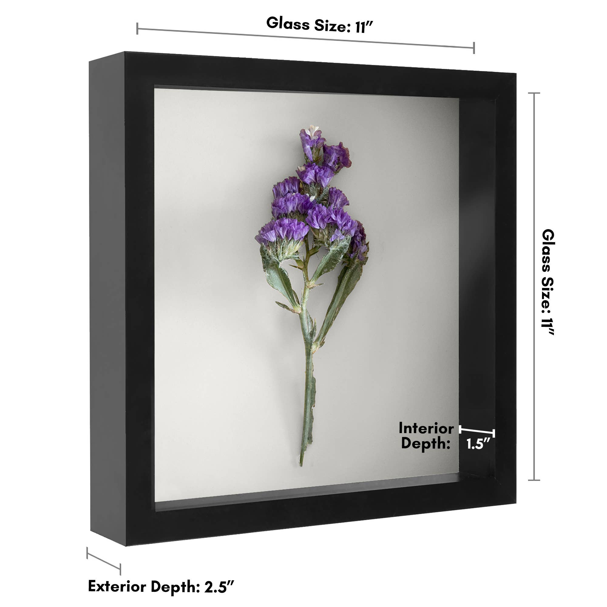 Americanflat - Wholesale Picture Frame - Americanflat Shadow Box Frame with Soft Felt Back56