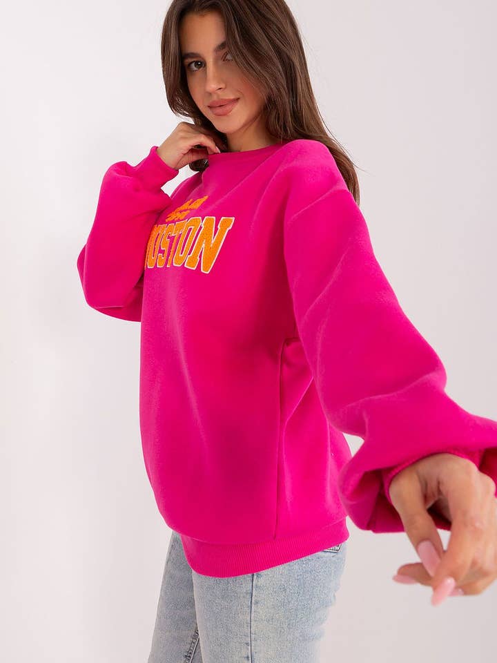 Lieber Deem Marktplatz - Wholesale Graphic Sweatshirt - Women's - Pullover Modell 206661 Fabrikpreis10