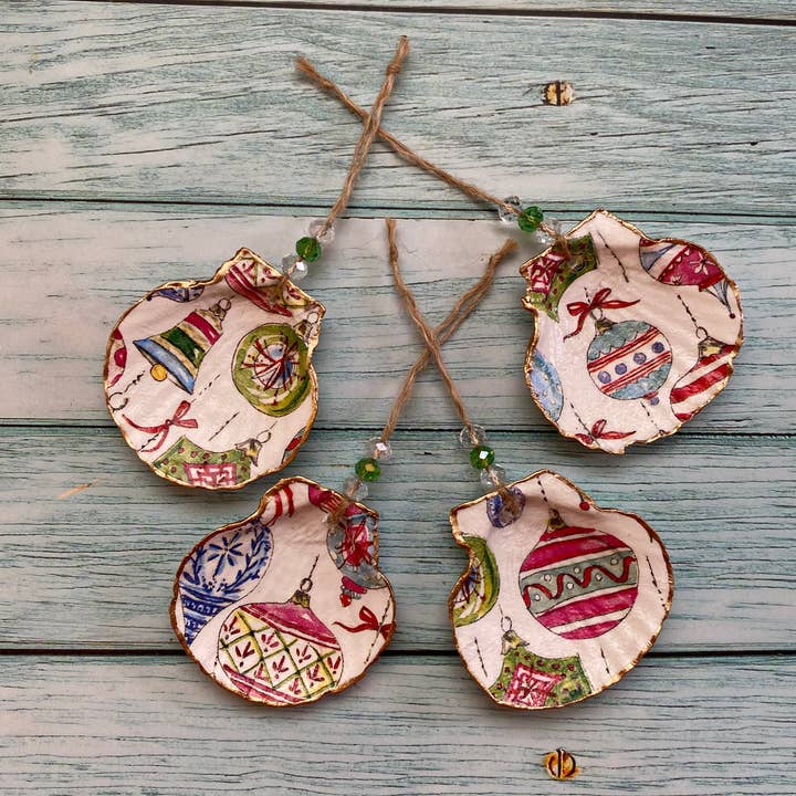 Bell of the Ball Shell Ornament for wholesale by Serenity Shells