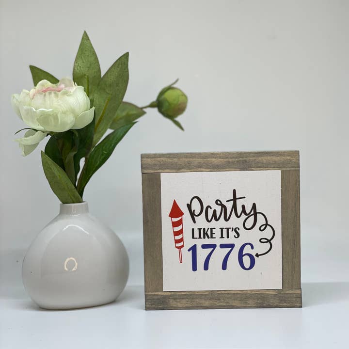 Festa como se fosse 1776 por atacado de Bog Road Designs