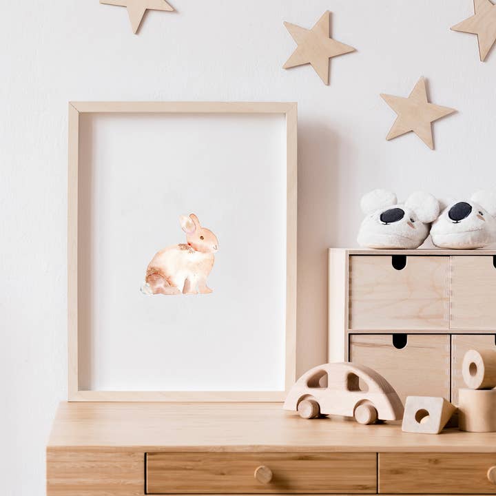 Bunny Print for wholesale by Sarah Drake Design