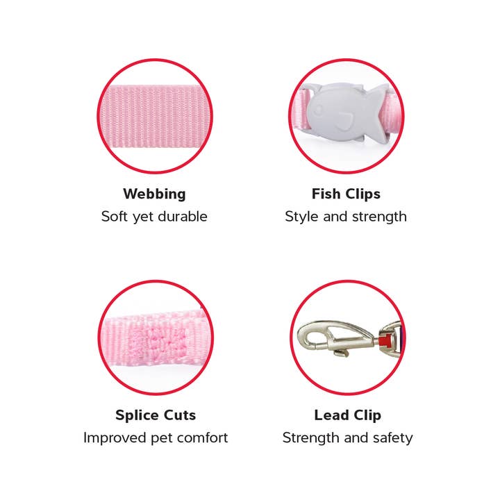 Red Dingo Australia - Wholesale Pet Harness - Cat - Cat Harness and Lead Combo Classic Green2