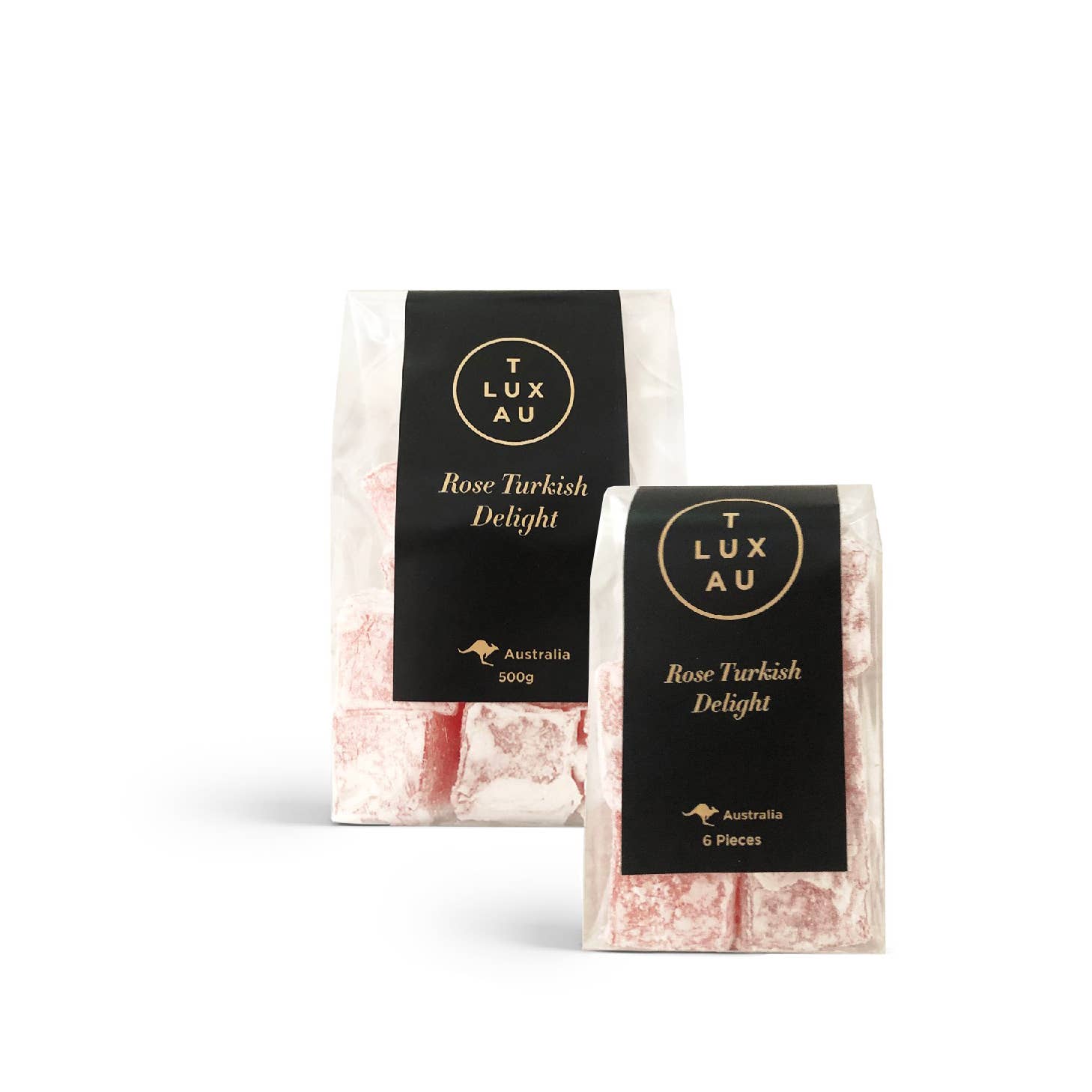 TLUXAU - Wholesale Chocolate - Small - Rose Almond Turkish Delight1