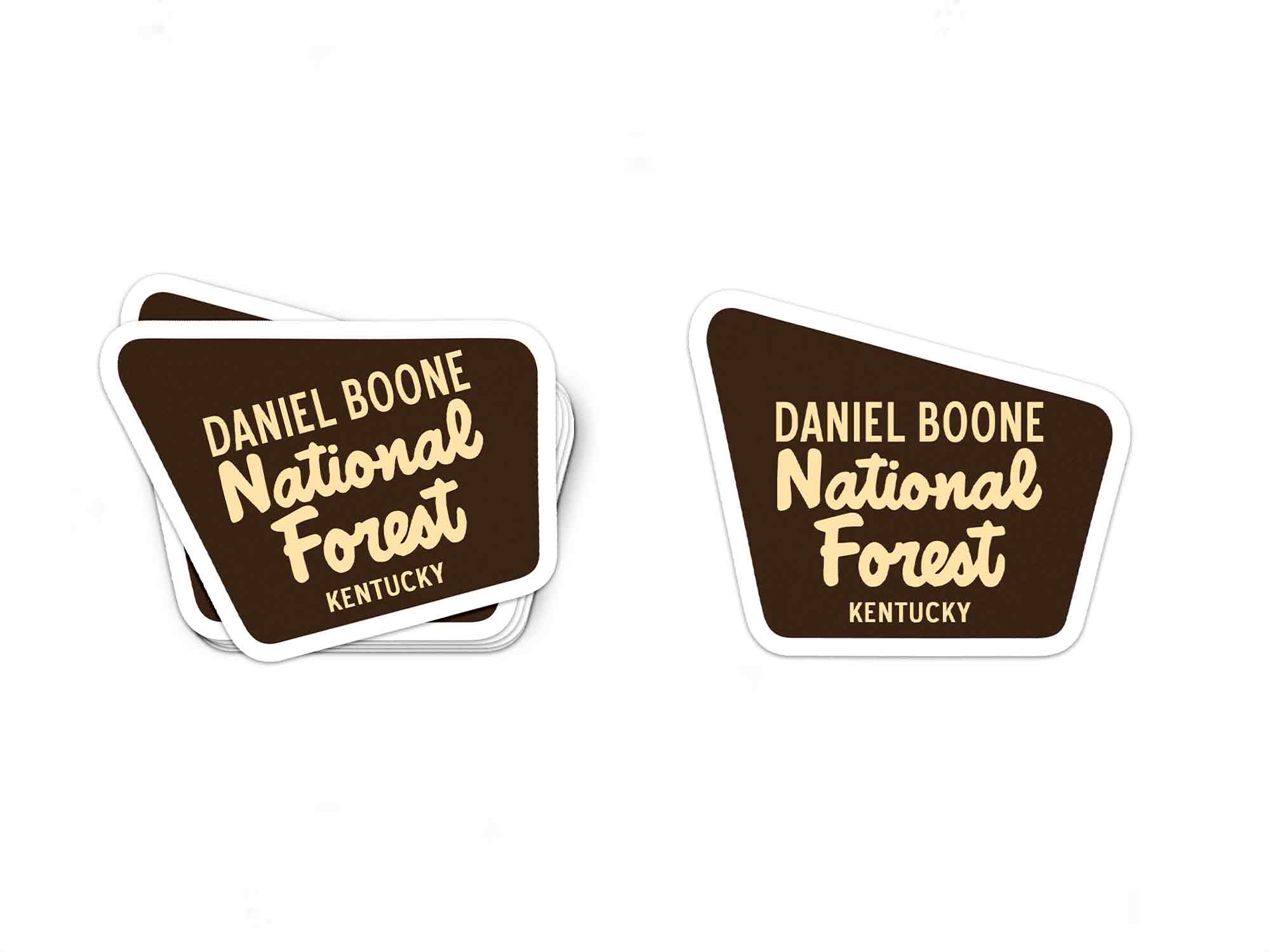 Albion Mercantile Co. - Wholesale Sticker - Daniel Boone National Forest Sticker2