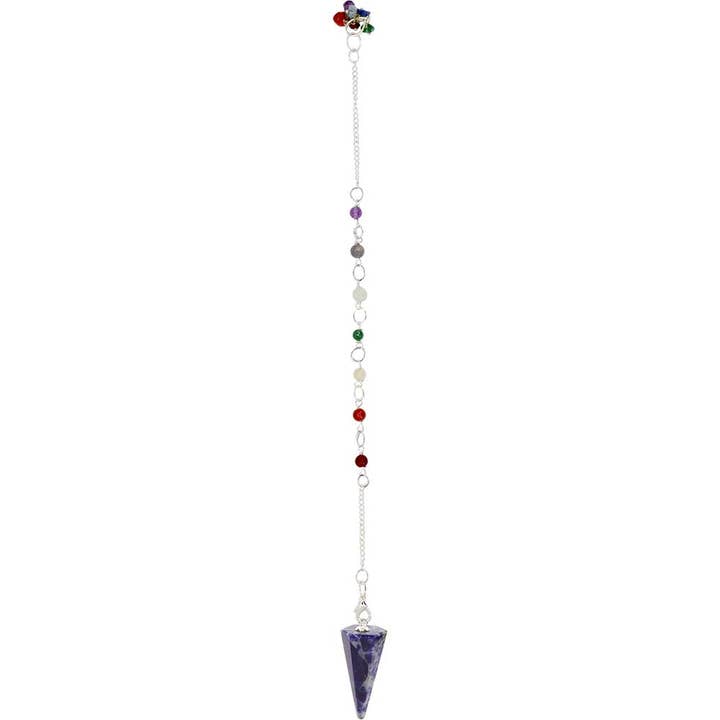Kheops International inc. - Wholesale Meditation Supplies - Pendulum-Chakra Hexagonal-Sodalite