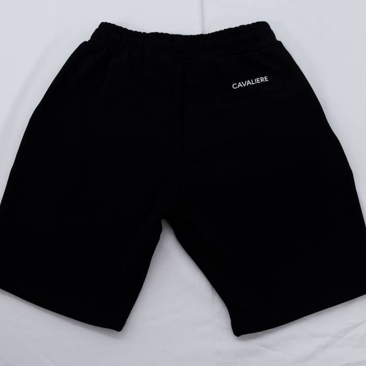 Cavaliere - Wholesale Shorts - Kids - Cavaliere “Minori” Black Shorts Made in Italy2