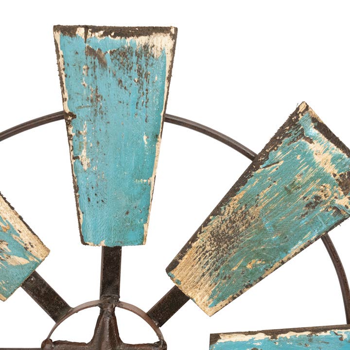 My Amigos Imports - Venta al por mayor Papel pintado 3D - Perchero de pared con estrella rústica de madera y hierro, estilo occidental, 51x41x8 cm3