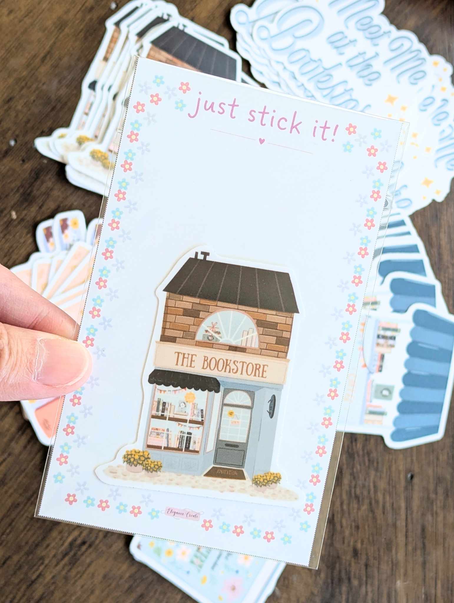 Elegance Create - Wholesale Sticker - The Bookstore Sticker7