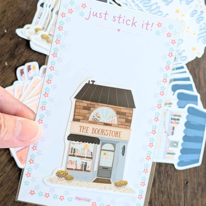 Elegance Create - Wholesale Sticker - The Bookstore Sticker7