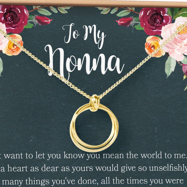 Dear Ava - Wholesale Pendant/Charm Necklace - Nonna Gift Necklace0