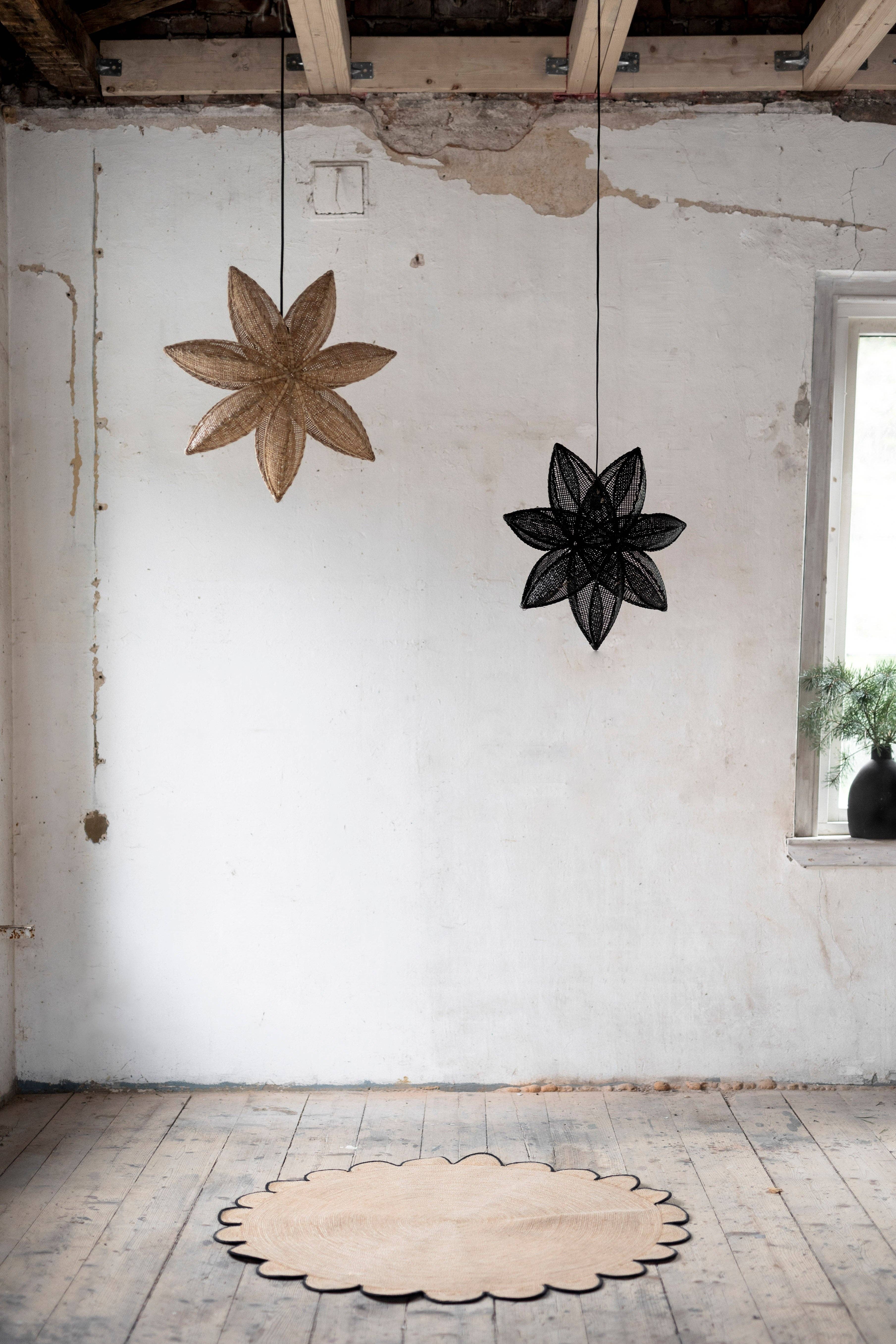 The Straw Studio - Wholesale Chandelier/Hanging Light - Winter Flower Lamp8