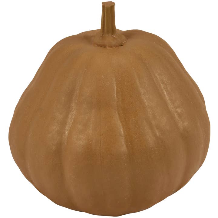 Gold Ceramic Pumpkin for wholesale by Primitives by Kathy