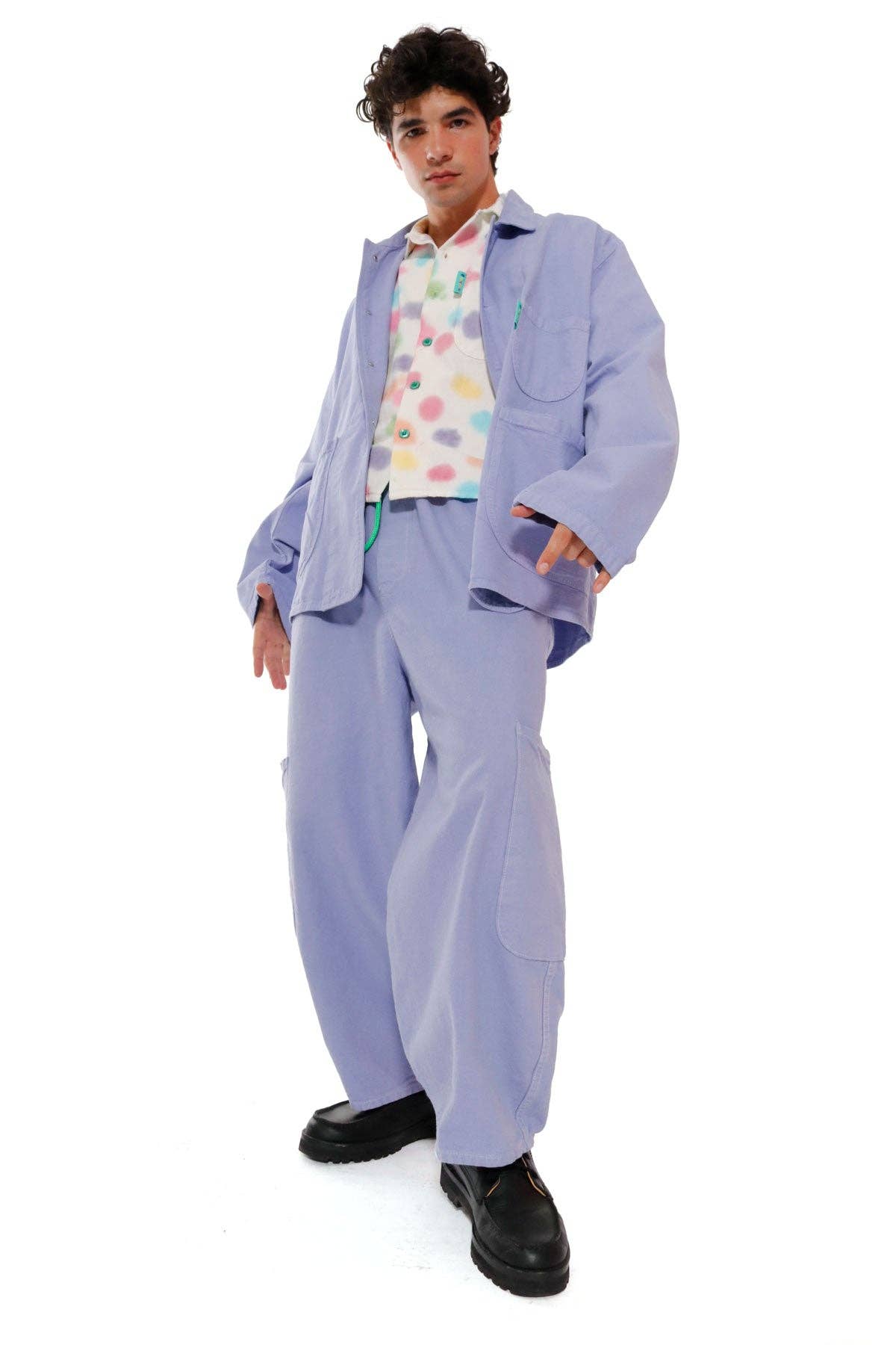 meals - Vendita all'ingrosso Giacca - Unisex - Cappotto da Foraggiatore Lavanda3