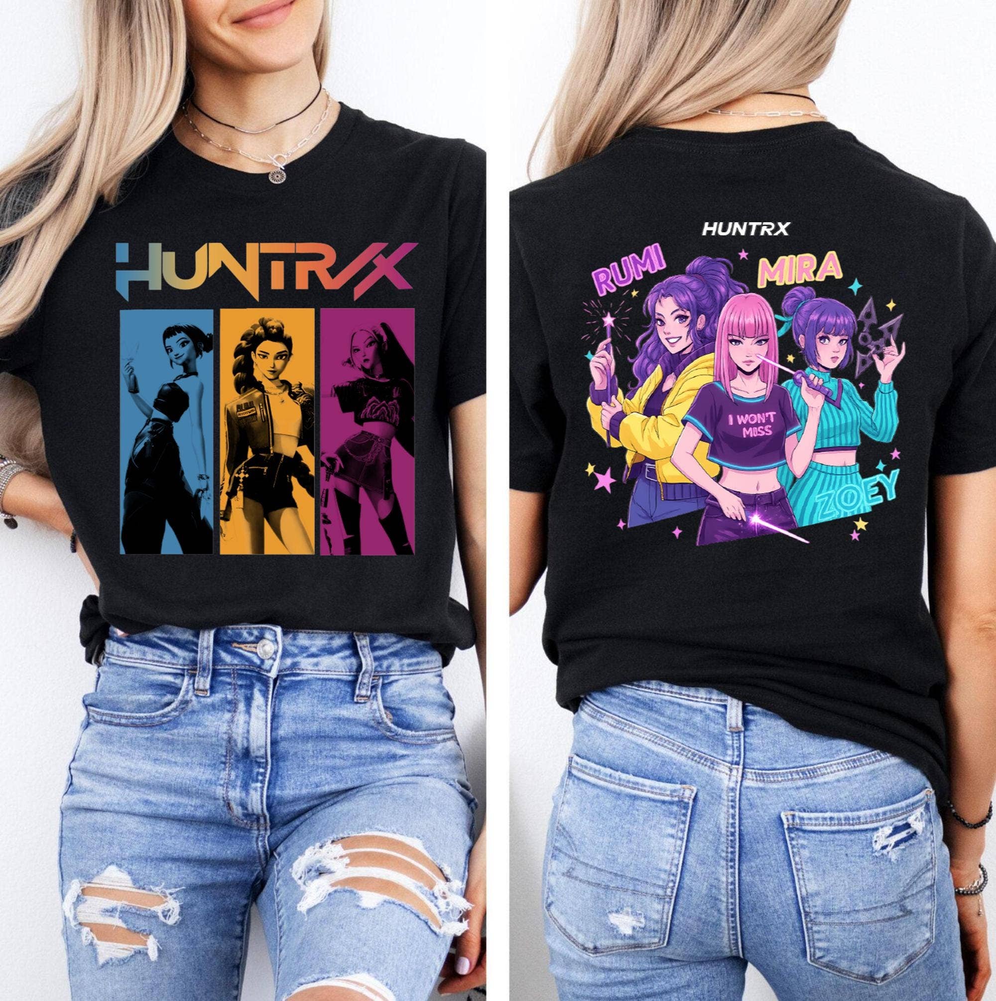 SONDO DESIGN LTD - Wholesale T-Shirt (Graphic) - Women's - Huntri X Shirt, Kpop Inspired Graphic Sweatshirt1