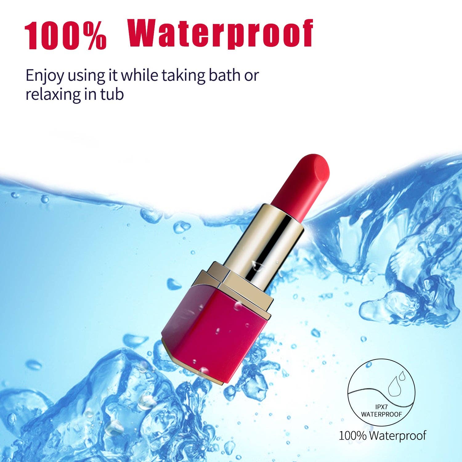 Playful Toy Wholesale - Wholesale Sex Toy - Multi Frequency Vibrating Lipstick5