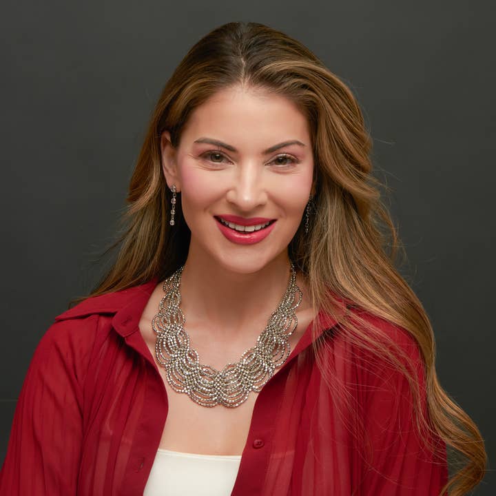 Elsie & Zoey - Wholesale Choker/Collar - Lisette Silver Beaded 18" Collar Necklace1