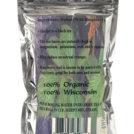 Northwoods Tea & Herb LLC - Wholesale Loose Tea - Raspberry Leaf Loose Tea