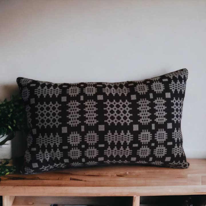 Tapiz galés, diseño de manta, solo funda de cojines para venta al por mayor de Moose & Co