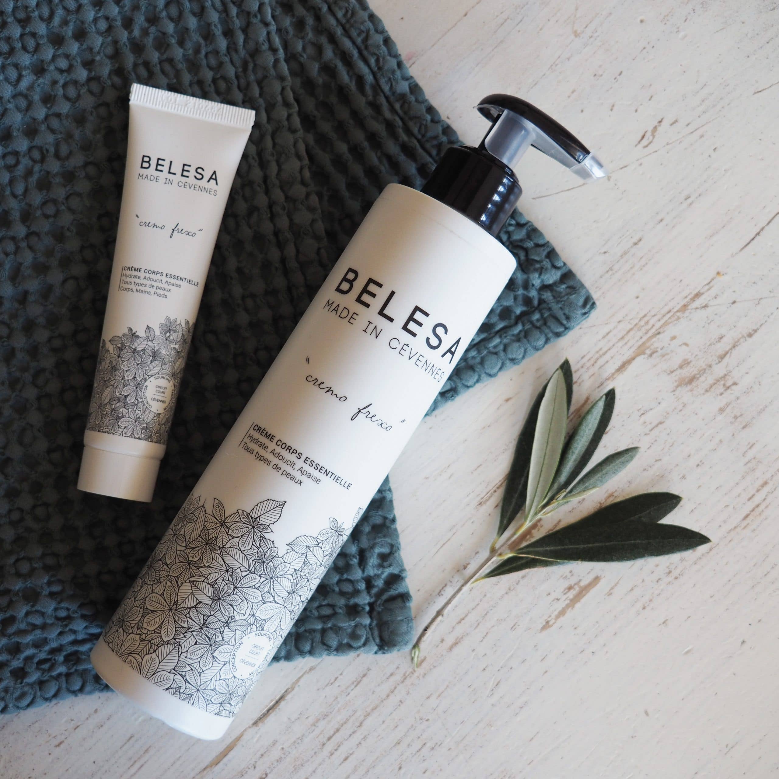 Belesa Made in Cévennes - Wholesale Body Cream/Lotion - “Cremo Fresco” Essential Integral Body Cream - 250ml2