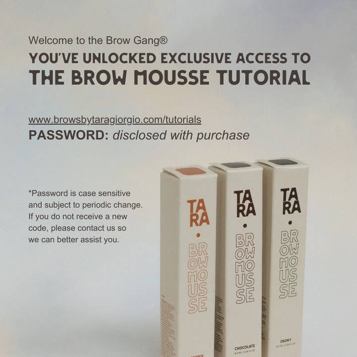 Tara Giorgio, LLC. - Wholesale Eyebrow pencil/filler - Brow Mousse15