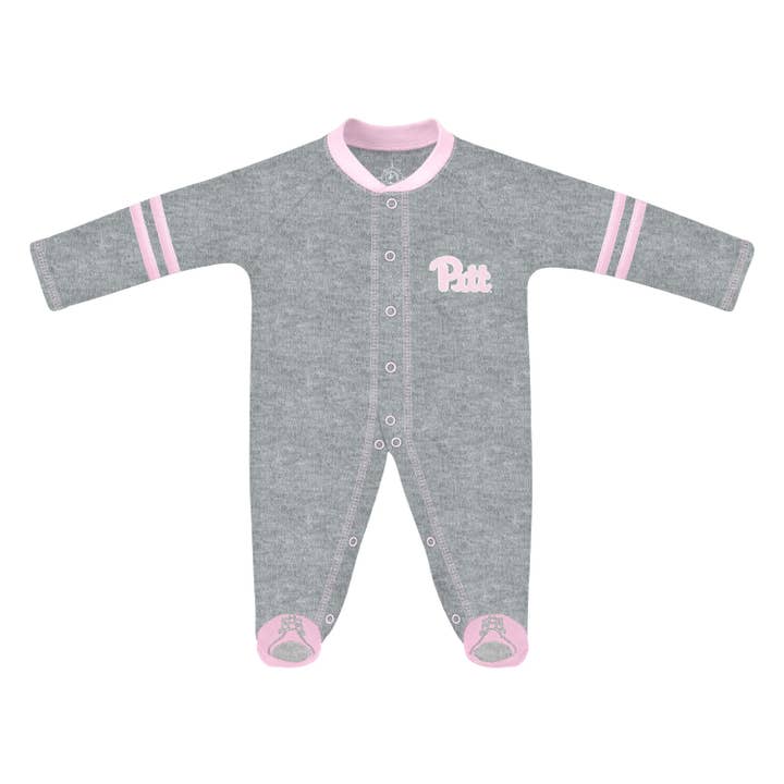 Creative Knitwear - Wholesale Jumpsuit - Baby - Pitt Panthers Sports Shoe Footed Romper 3