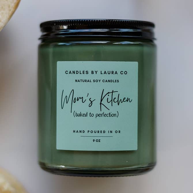 Retro Mom Day 9 oz Soy Jar Candles for wholesale by Candles By Laura