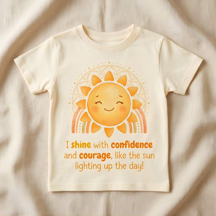 Strahlend helle Sonne T-Shirt für den Großhandel von Roots & Wings