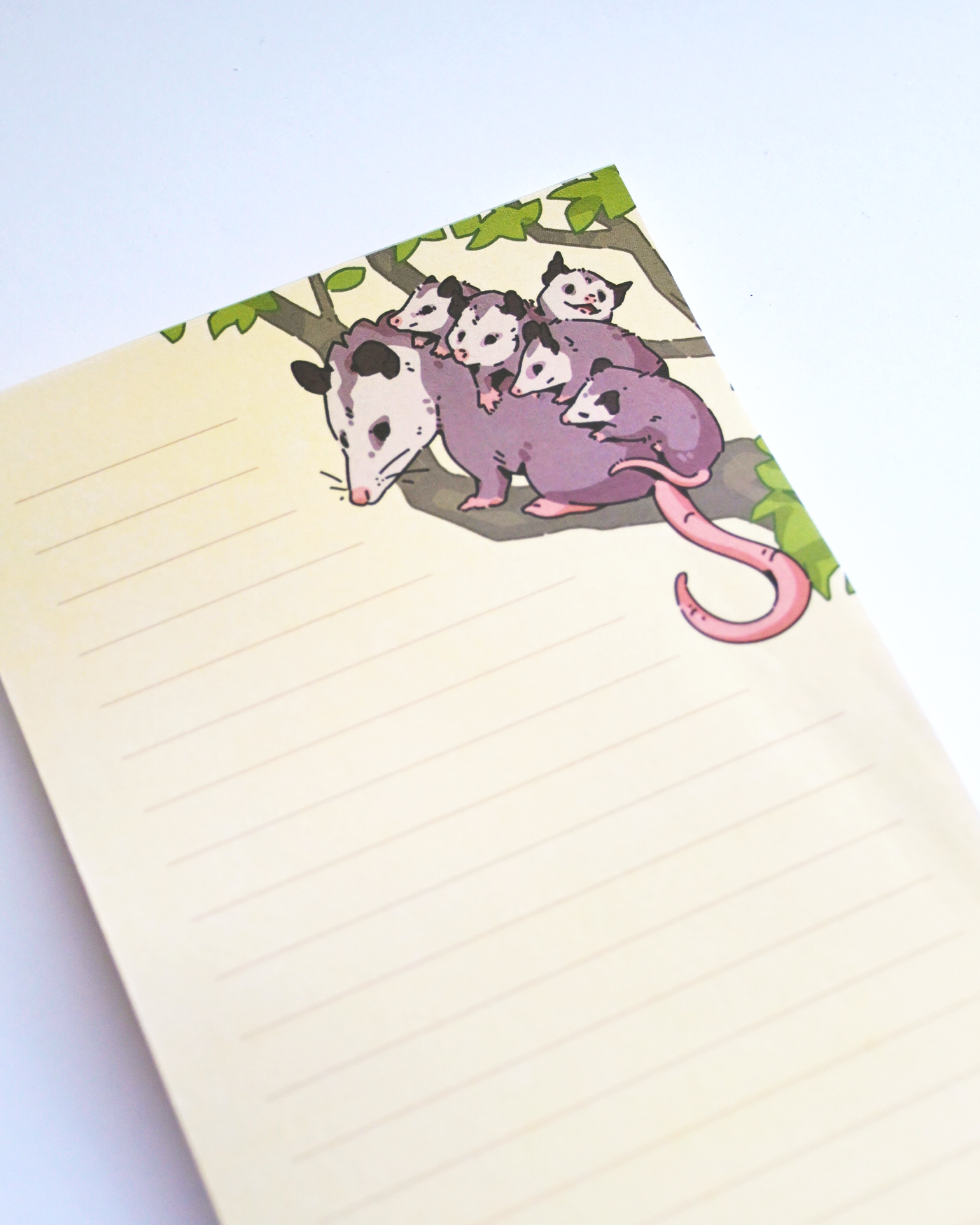 weneedtogooutside - Wholesale Notepad - Opossum Notepad1