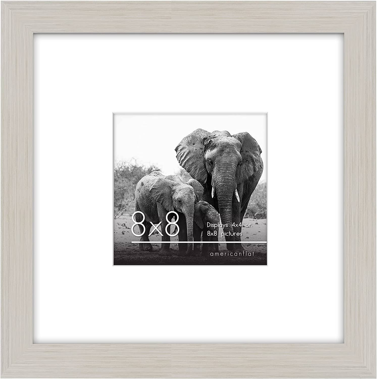 Americanflat - Wholesale Picture Frame - Americanflat Picture Frame with Mat Standard Molding150